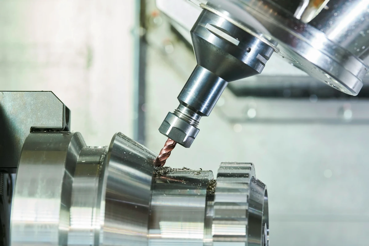 CNC-Bearbeitung und Zerspanungstechnik für technische Bauteile